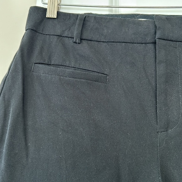 Maeve By Anthropologie Black Dress Trousers w Welt Pockets, Belt Loops Size 8 - Picture 4 of 12